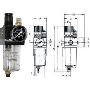 3463GA - ARIA COMPRESSA - COMPONENTI PER SISTEMA PROFESSIONALE  &quot;COMBIBLOC&quot; - Orig. Ewo